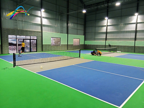 HOÀN THÀNH THI CÔNG HAI SÂN MÁI CHE PICKLEBALL TẠI YÊN THẾ, GIA LAI