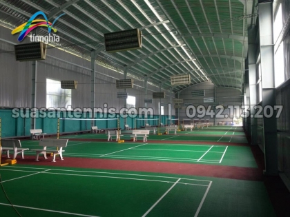 Trải thảm Yonex cụm 8 sân cầu lông K334