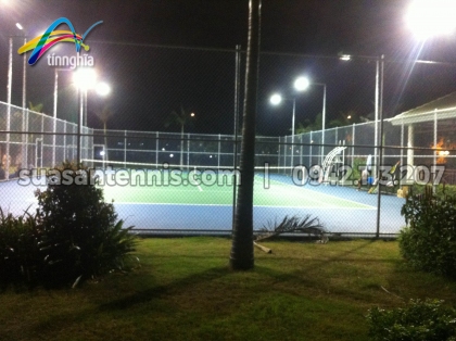 Thi công Sân tennis Tân Hưng Bạc Liêu