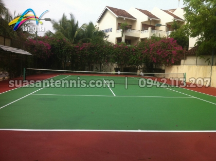 Sơn Nova Sport 1 sân tennis Resort Sài Gòn - Mũi Né