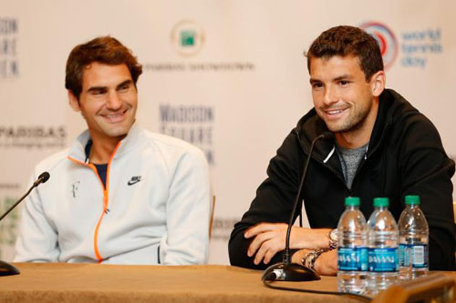 Dimitrov lần đầu thắng Federer