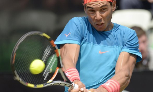 Trong năm 2015 Nadal đã vào chung kết giải sân cỏ đầu tiên