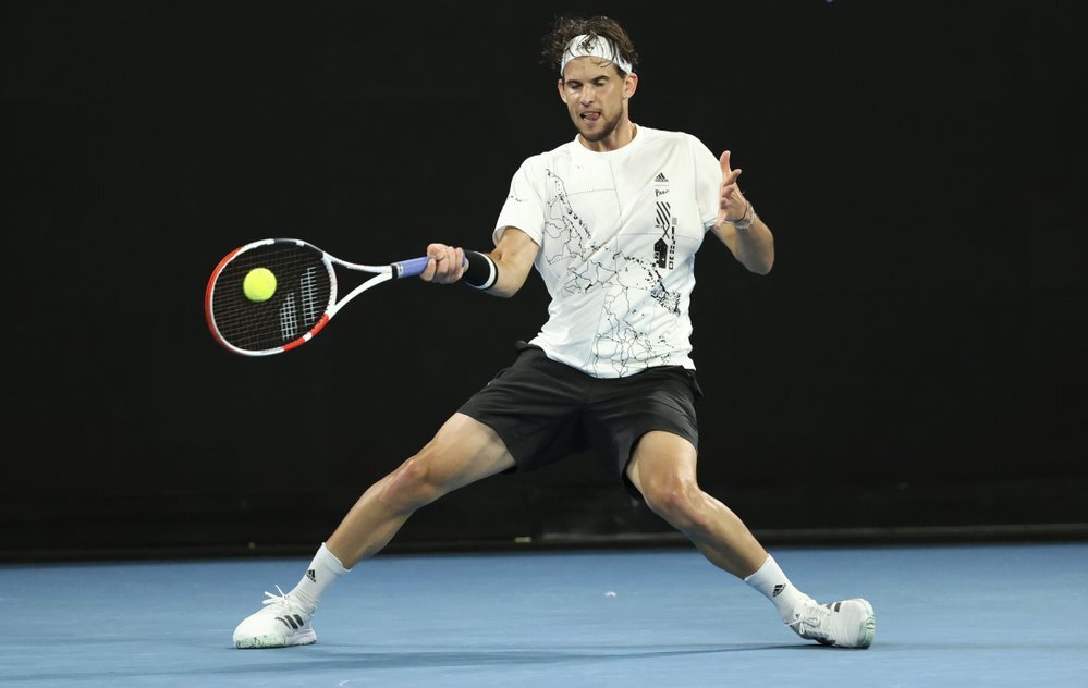 Kyrgios bị Thiem loại dù thắng hai set đầu
