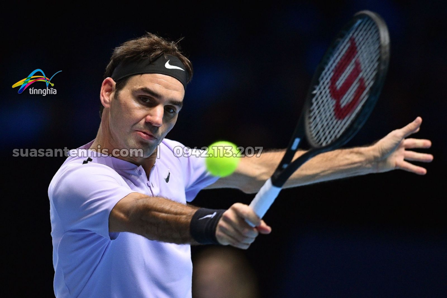 Federer xoay chuyển thế trận về cú thuận tay tốt thế nào 6