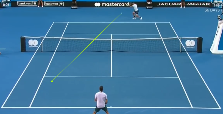 Federer xoay chuyển thế trận về cú thuận tay tốt thế nào 7