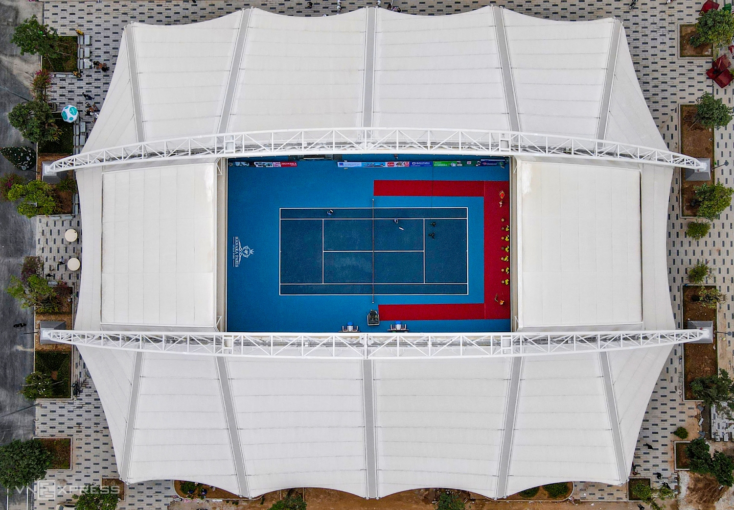 Tổ hợp sân quần vợt 120 tỷ đồng ở SEA Games 31 2
